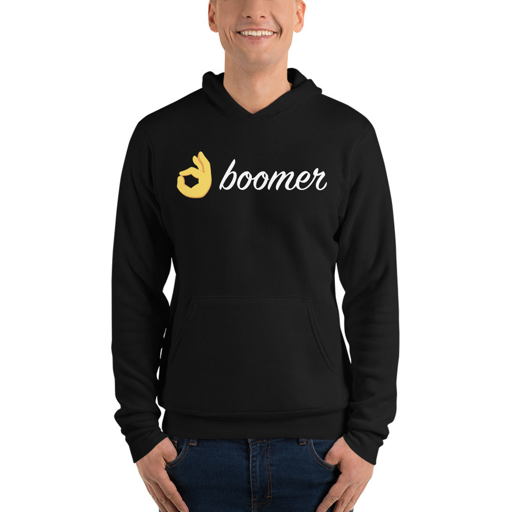 Classic OK Boomer light hoodie